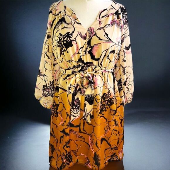Motherhood womens Calypso multicolor gradient dress NWT - Picture 1 of 4